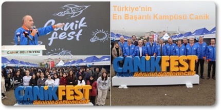 CANİKFEST'te Muhteşem Açılış 